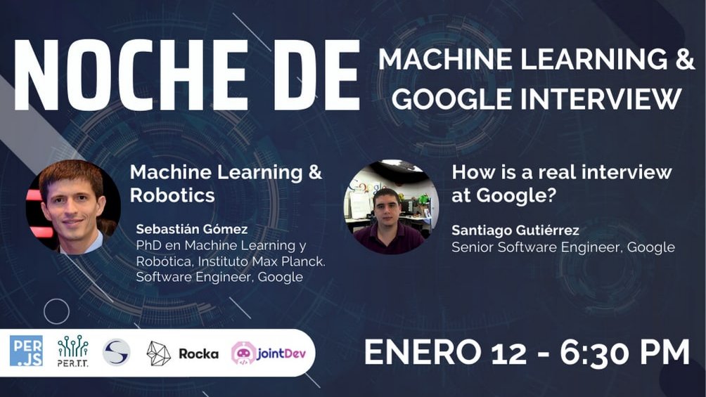 Noche de Machine Learning y Google Interview